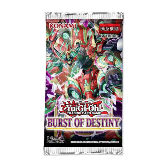 Yu-Gi-Oh! Burst of Destiny Booster Pack (YGO TCG)