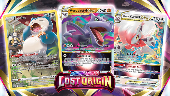 pokemon cards lost origin list Sword & Shield