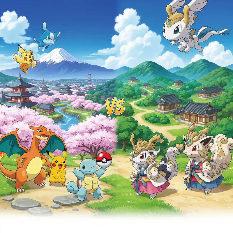 Korean vs Japanese Pokmon Booster Boxes Collector's Guide Titan Cards Ltd Korean vs Japanese Pokmon Booster Boxes Collector's Guide Titan Cards Ltd