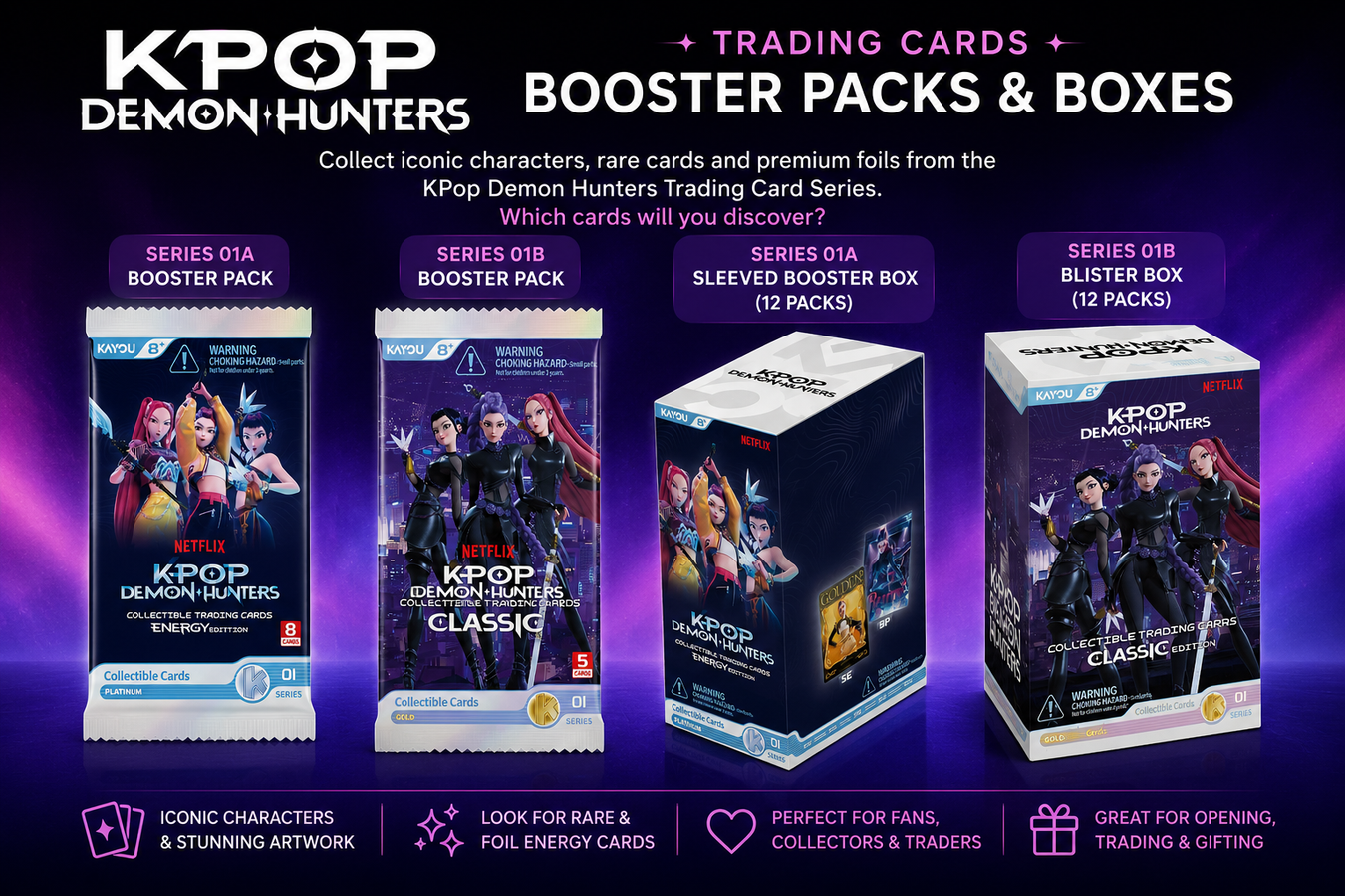 KPop Demon Hunters Trading Cards