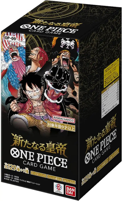 ONE PIECE OP-09 Card Game "NEW EMPEROR" Japanese Booster Box