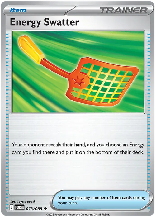 Energy Swatter 073/088 Pokemon Card (Mega Evolution Perfect Order)