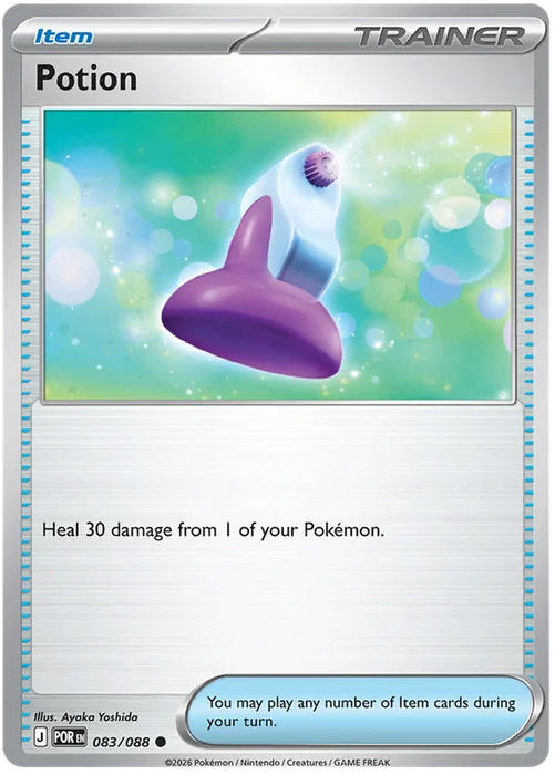 Potion 083/088 Pokemon Card (Mega Evolution Perfect Order)