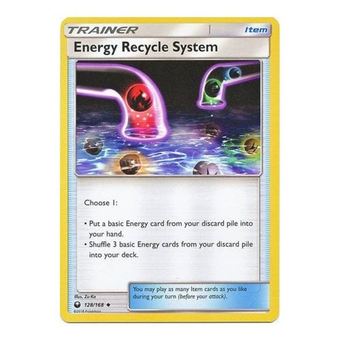 Energy Recycle System 128/168 Uncommon Pokemon Card Trainer Card (Pokemon (Celestial Storm)