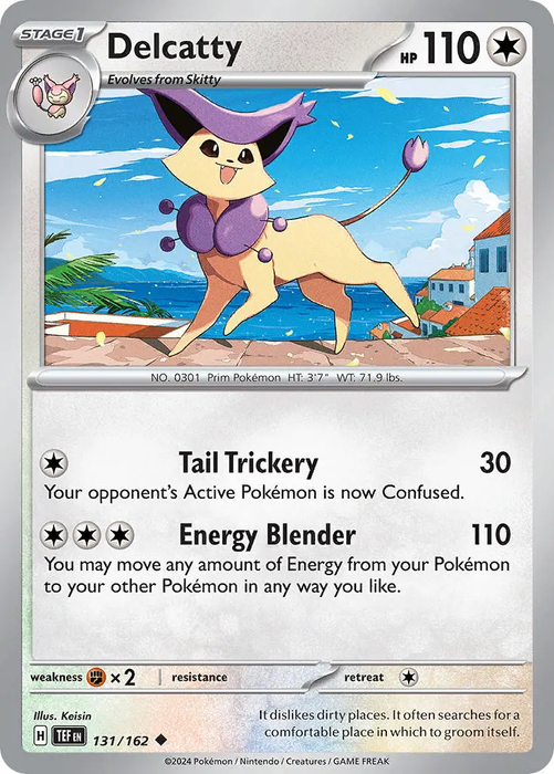 Delcatty 131/162 Uncommon Pokemon Card (SV Temporal Forces)