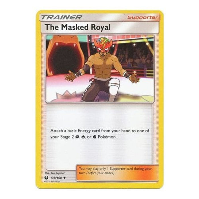 The Masked Royal 139/168 Uncommon Pokemon Card (Celestial Storm)