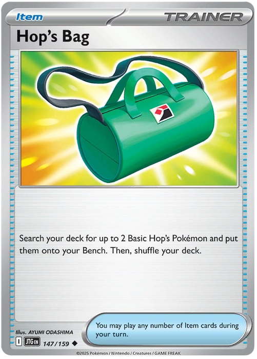 Hop's Bag 147/159 Uncommon Pokemon Card (Scarlet & Violet Journey Together)