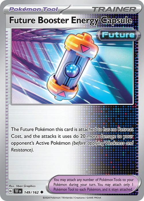 Future Booster Energy Capsule 149/162 Uncommon Pokemon Card (SV Temporal Forces)