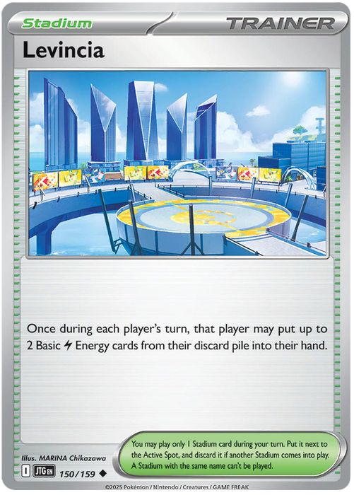 Levincia 150/159 Uncommon Pokemon Card (Scarlet & Violet Journey Together)