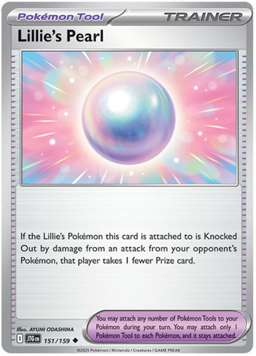 Lillie's Pearl 151/159 Uncommon Pokemon Card (Scarlet & Violet Journey Together)