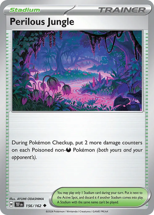 Perilous Jungle 156/162 Uncommon Pokemon Card (SV Temporal Forces)