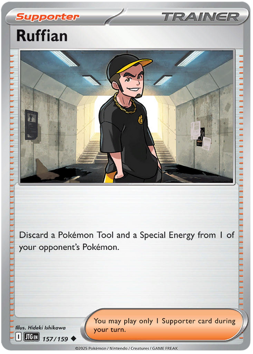 Ruffian 157/159 Uncommon Pokemon Card (Scarlet & Violet Journey Together)