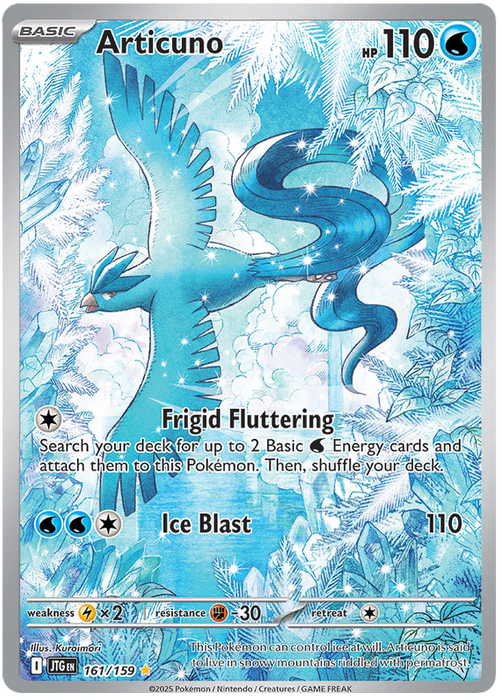 Articuno 161/159 Illustration Rare Pokemon Card (Scarlet & Violet Journey Together)