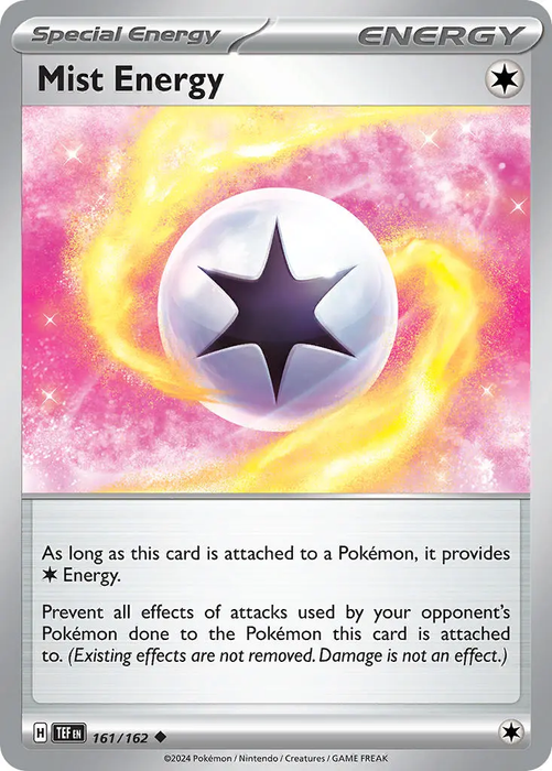 Mist Energy 161/162 Uncommon Reverse Holo Pokemon Card (SV Temporal Forces)