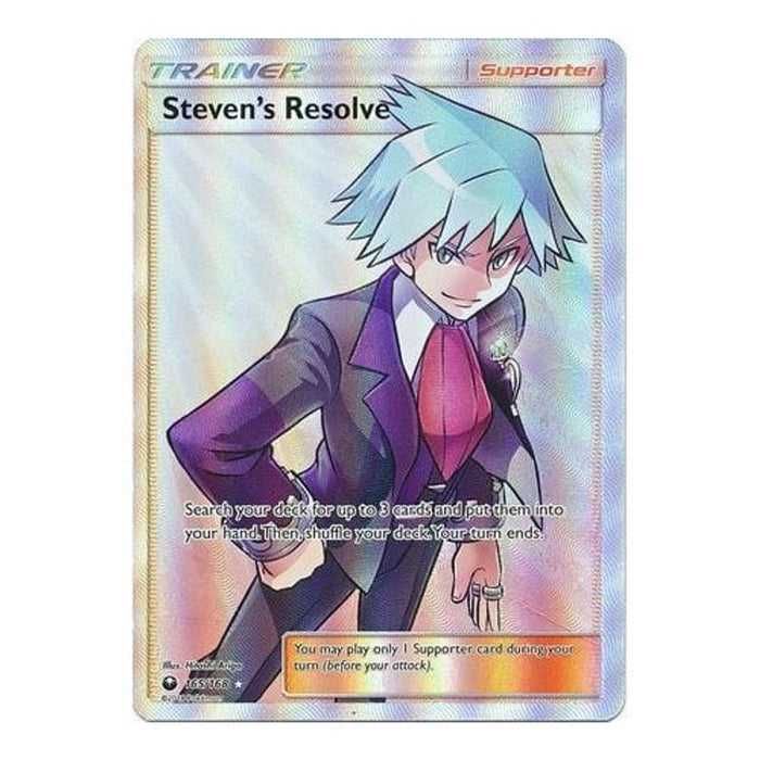 Stevens Resolve 165/168 Full Art Supporter Card (Celestial Storm)