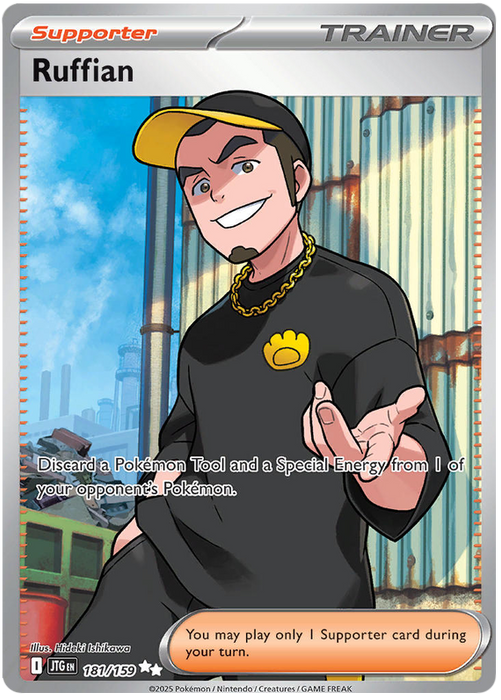 Ruffian 181/159 Ultra Rare Pokemon Card (Scarlet & Violet Journey Together)