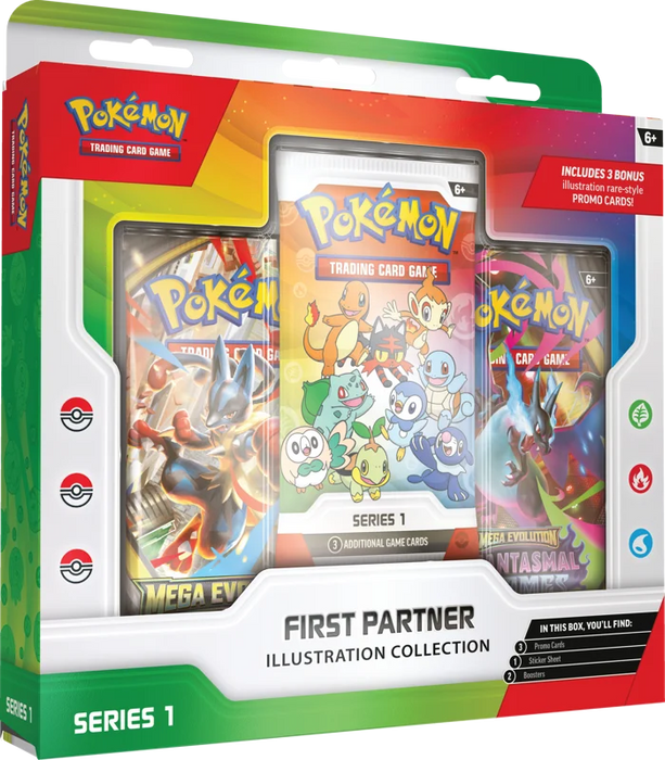 Pokemon TCG: First Partner Illustration Collection - Series 1