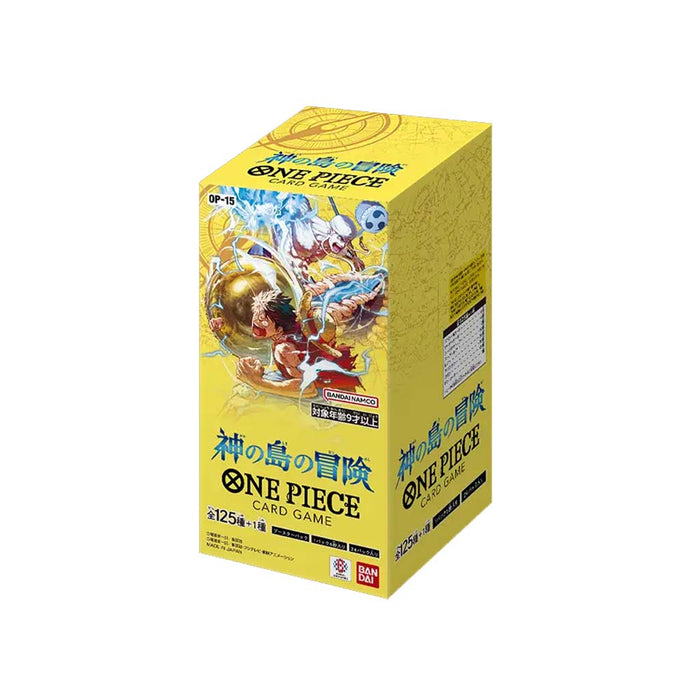 ONE PIECE OP-15 Card Game "Adventure on KAMI’s Island" Japanese Booster Box