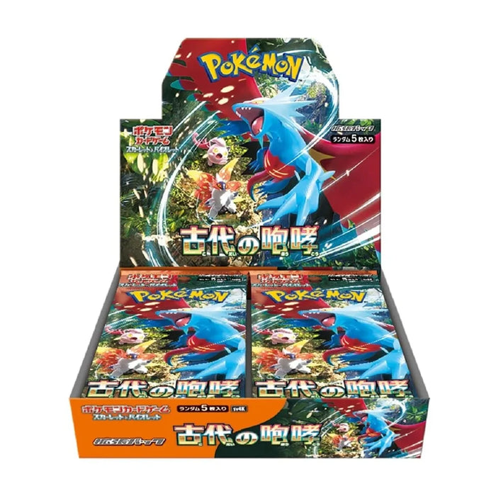 Pokemon Ancient Roar SV4K Japanese Booster Box (30 Booster Packs)