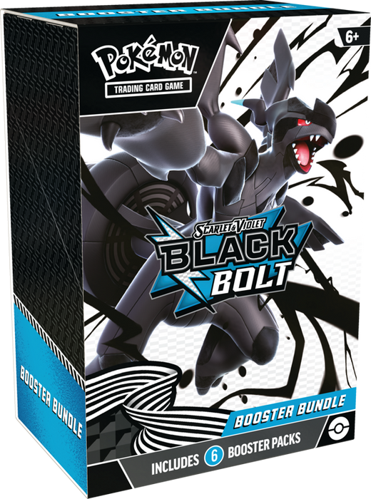 Pokemon TCG Scarlet & Violet Black Bolt Booster Bundle (6 Booster Packs)