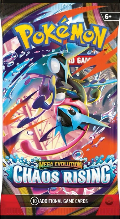 Mega Evolution Chaos Rising Booster Pack | Pokémon TCG Mega Evolution Pack