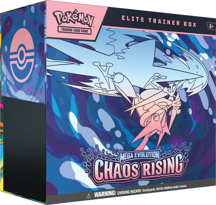 Pokemon TCG Mega Evolution Chaos Rising Elite Trainer Box