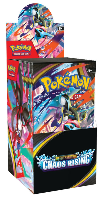Pokemon TCG Chaos Rising Half Booster Box (18 Booster Packs)