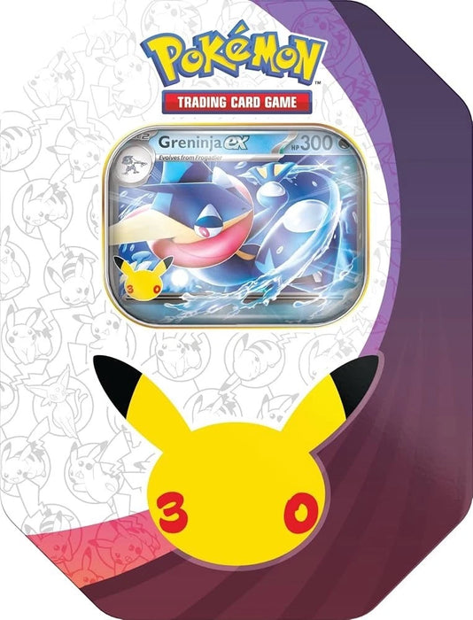 Pokémon TCG: 30th Celebration ex Tin — Greninja ex