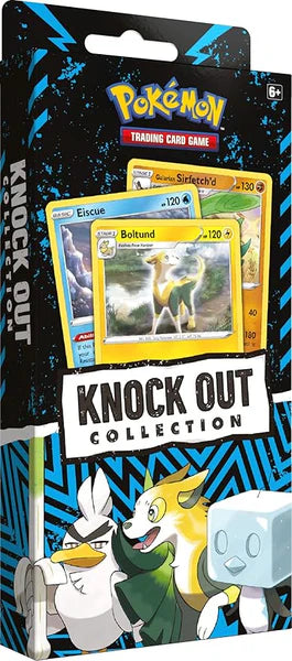 Pokémon TCG: Knock Out Collection (Boltund, Eiscue & Galarian Sirfetch'd)