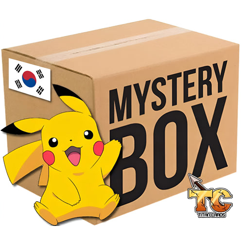 Korean Pokémon Mystery Box (Includes High Class Booster Box + 20 Mixed Packs!)