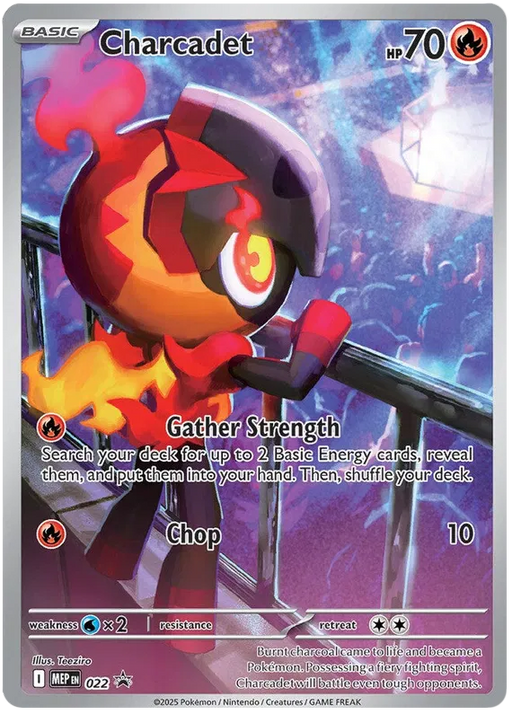 Charcadet MEP022 Pokemon Promo Card