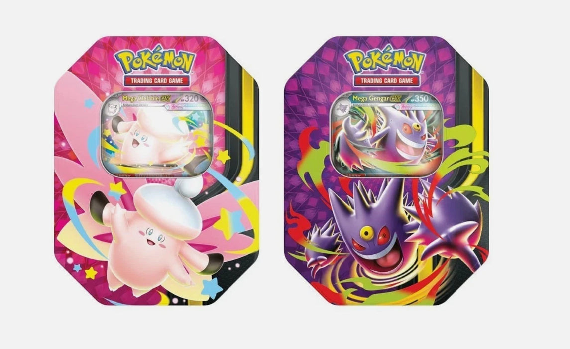 Pokemon TCG Mega Moonlit Collection Tins (Case of 6)