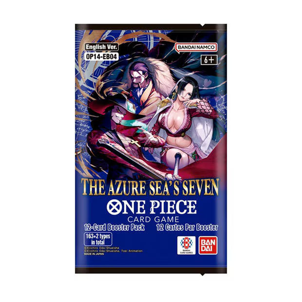 One Piece Card Game: The Azure Sea’s Seven (OP-14) – Sealed Booster Pack