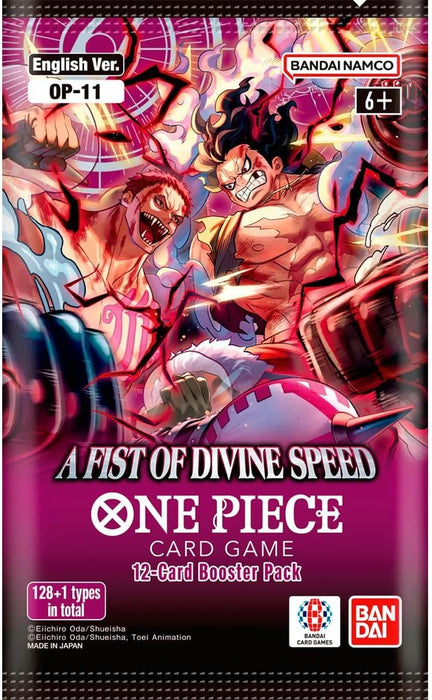 One Piece Card Game: Double Pack Set DP-07 – OP-11 Booster Bundle with DON!! Card