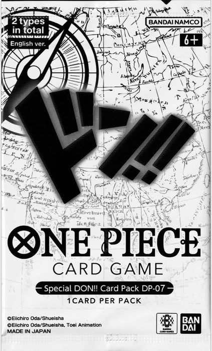 One Piece Card Game: Double Pack Set DP-07 – OP-11 Booster Bundle with DON!! Card