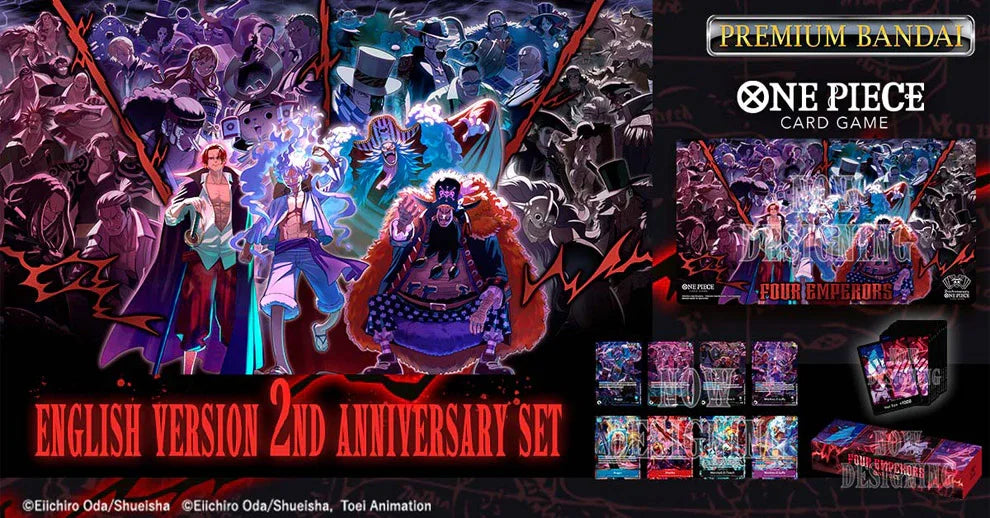 One Piece Card Game: English Version – 2nd Anniversary Set (Premium Collector’s Edition)