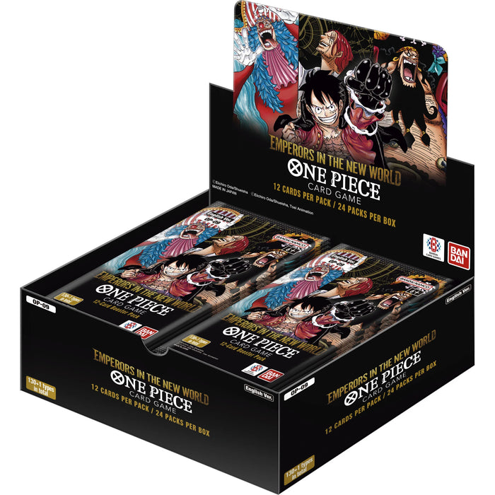 One Piece Card Game: Emperors in the New World (OP-09) – Sealed Booster Box