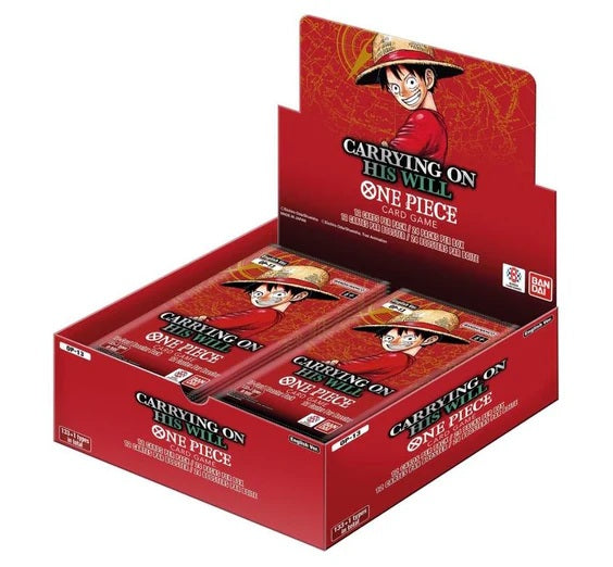 One Piece Card Game: Carrying on His Will (OP-13) – Sealed Booster Box
