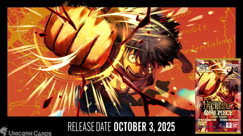 One Piece Card Game: The Best Vol. 2 Premium Booster Display Box (PRB-02)