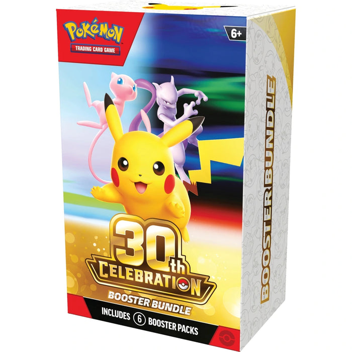 Pokémon TCG: 30th Celebration Booster Bundle (6 Booster Packs)