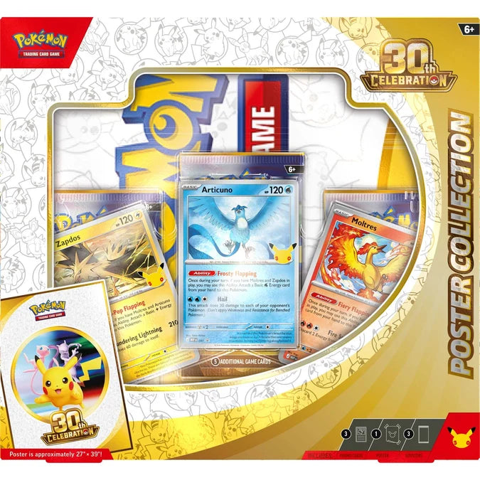Pokémon TCG 30th Celebration Poster Collection