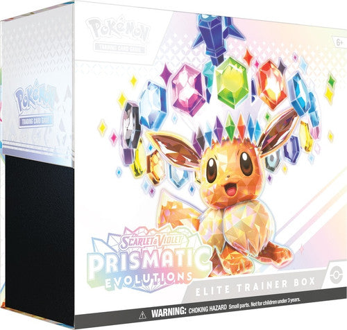 Pokemon Scarlet & Violet Prismatic Evolutions Elite Trainer Box