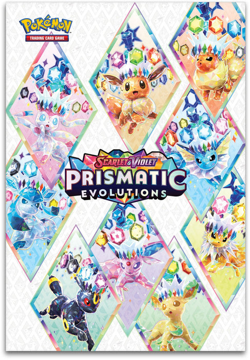 Pokemon Scarlet & Violet Prismatic Evolutions Poster Collection