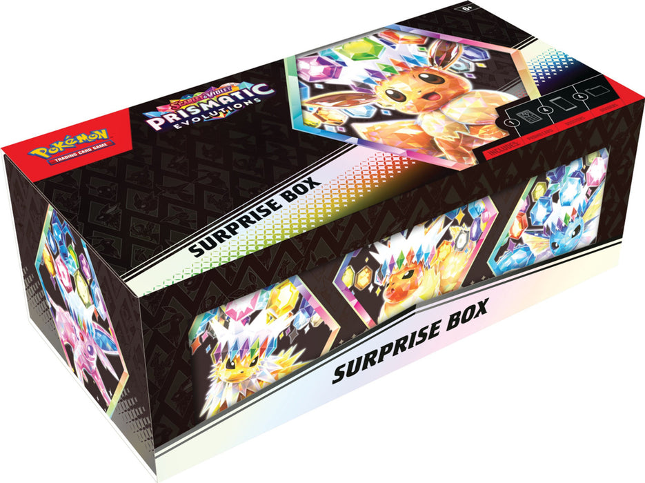 Pokemon TCG Scarlet & Violet Prismatic Evolutions Surprise Box