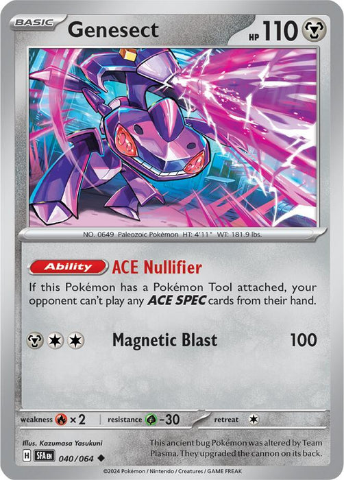 Genesect 040/063  Uncommon Pokemon Card (SV Shrouded Fable)