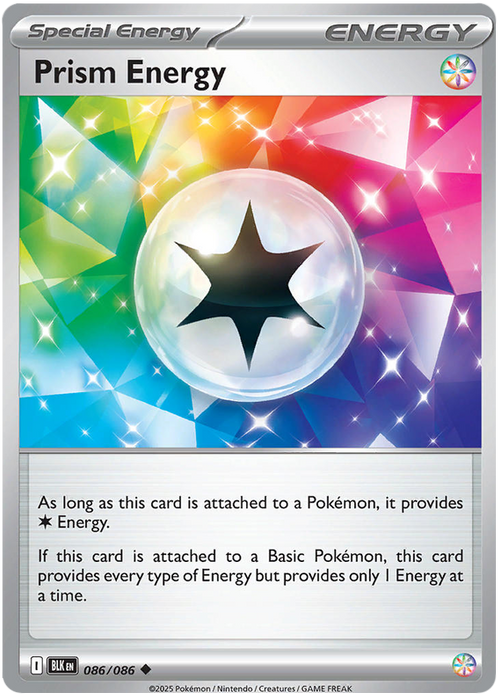 Prism Energy 086/086 Uncommon Pokemon Card (Scarlet & Violet Black Bolt)