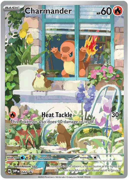 Charmander SVP044 Pokemon Promo Card Scarlet Violet Promo Pokemon Card