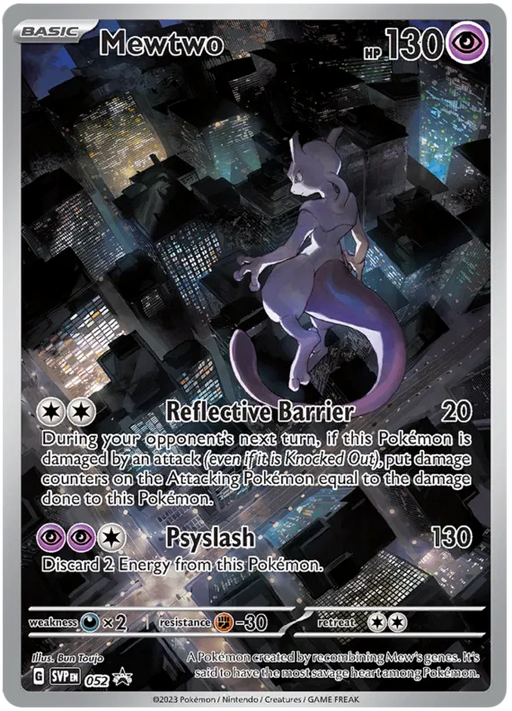 Mewtwo SVP052 Pokemon Promo Card Scarlet Violet Promo Pokemon Card