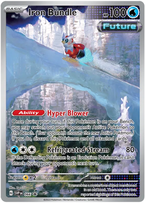 Iron Bundle SVP066 Pokemon Promo Card Scarlet Violet Promo Pokemon Card