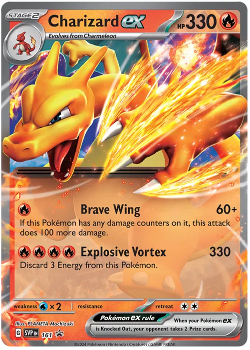 Charizard ex SVP161 Pokemon Promo Card Scarlet Violet Promo Pokemon Card